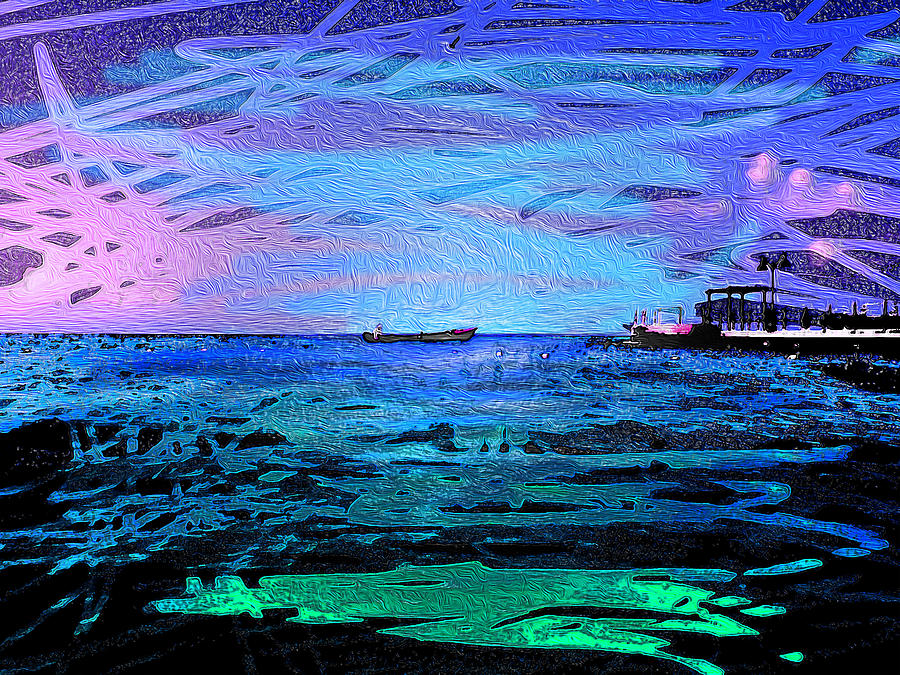 Ocean Stars 1 Digital Art by Aldane Wynter