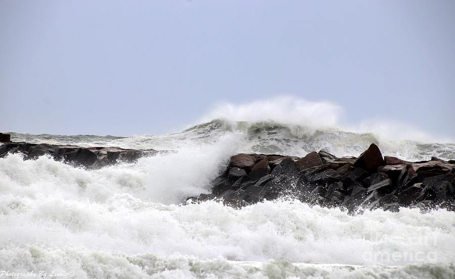 Ocean Storm Photograph by Lennie Malvone