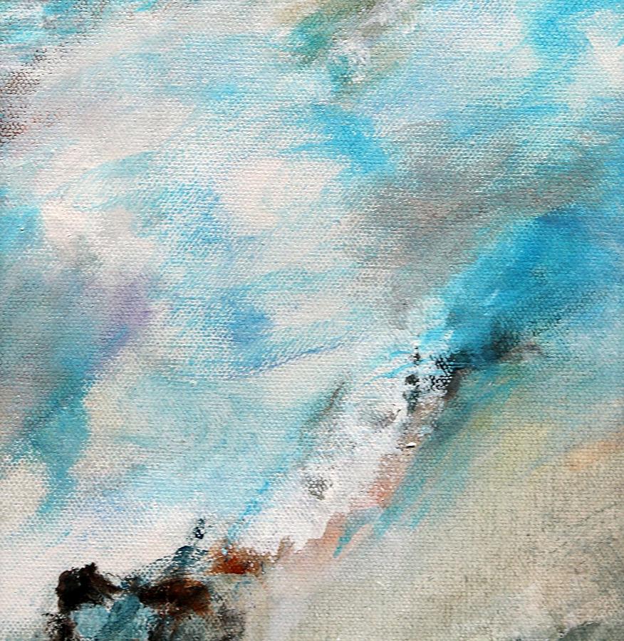 Ocean Storm Painting by M Diane Bonaparte