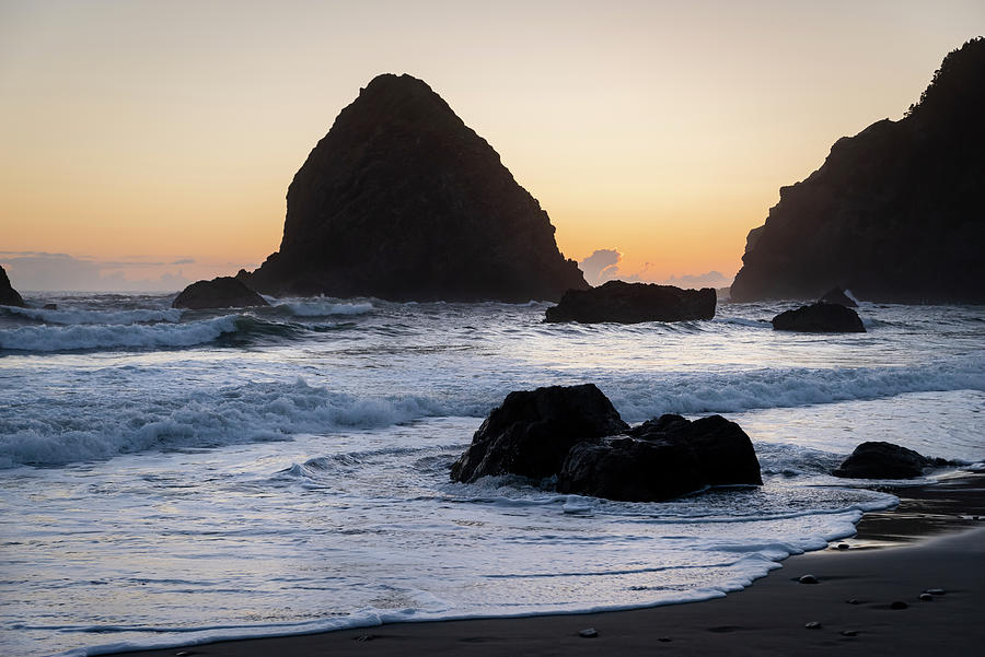 Ocean Sunset Photograph by Steven Clark