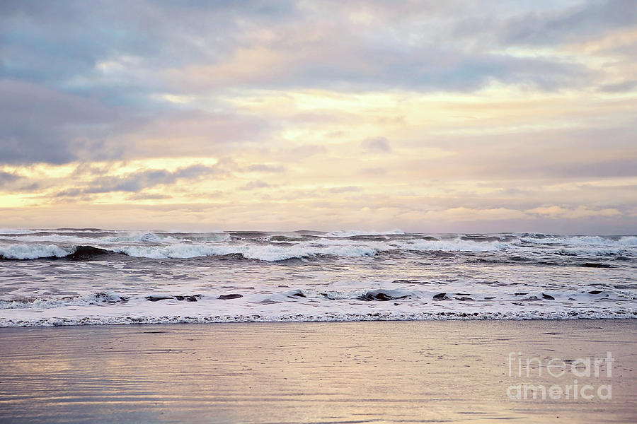 Beach Photograph - Ocean Sunset by Sylvia Cook