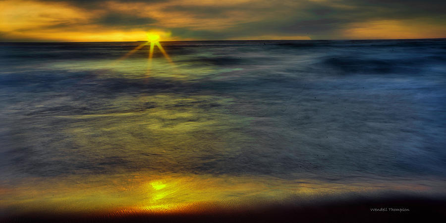 Ocean Sunset Photograph by Wendell Thompson