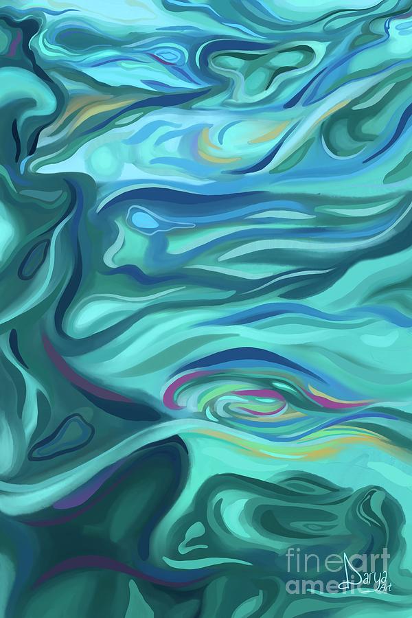 Ocean Surface 3 Painting