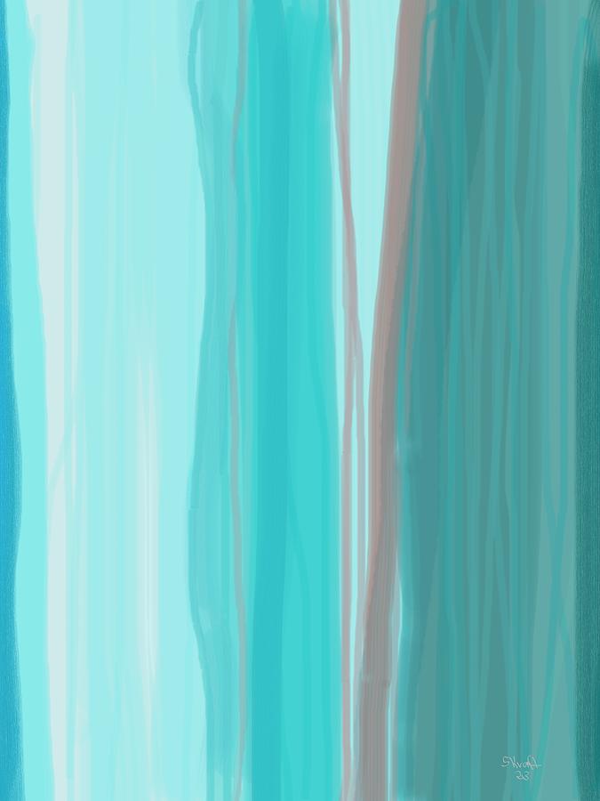 Ocean Two Digital Art by Sonja Kraft Ocean Two Digital Art by Sonja Kraft