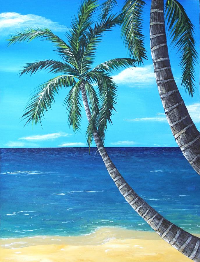 Ocean View - part two Painting by Anastasiya Malakhova
