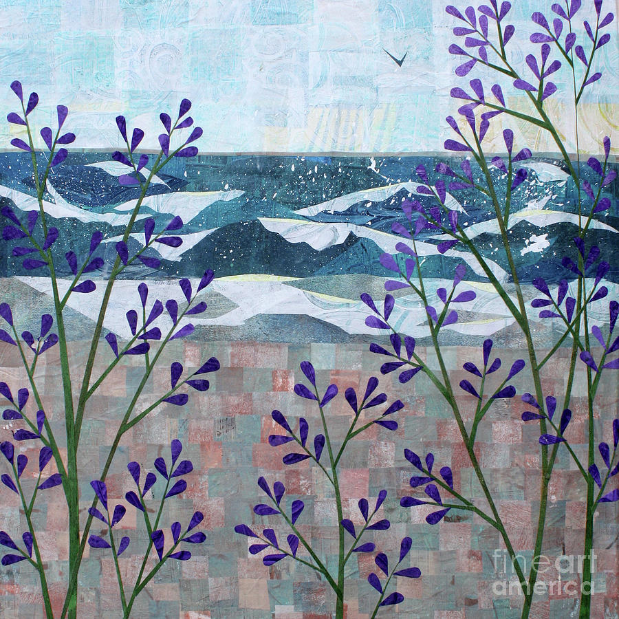 Altered Book Mixed Media - Ocean View Revisited by Janyce Boynton