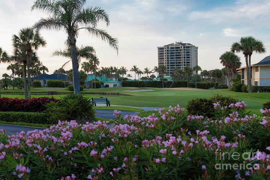 Ocean Village Fort Pierce Florida Golf Course Photograph by Wayne Moran