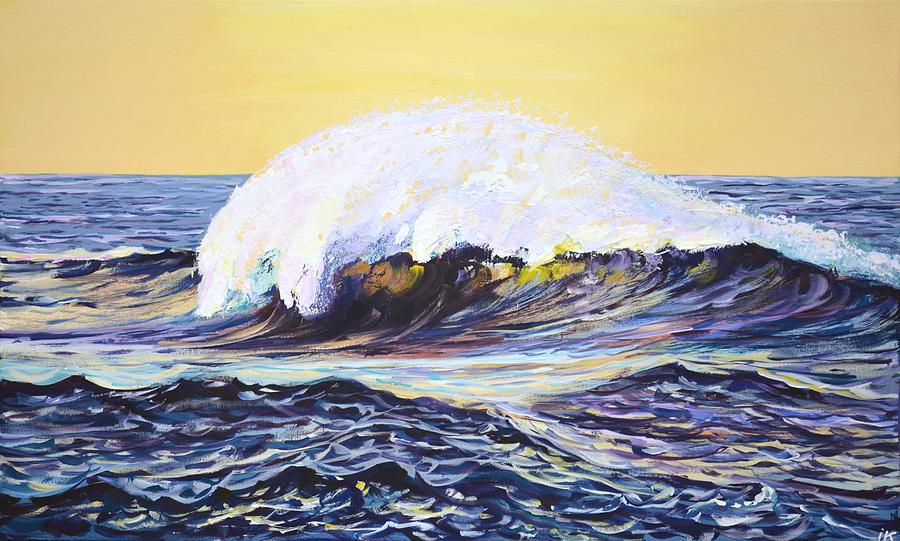 	Ocean waves 2. Painting by Iryna Kastsova