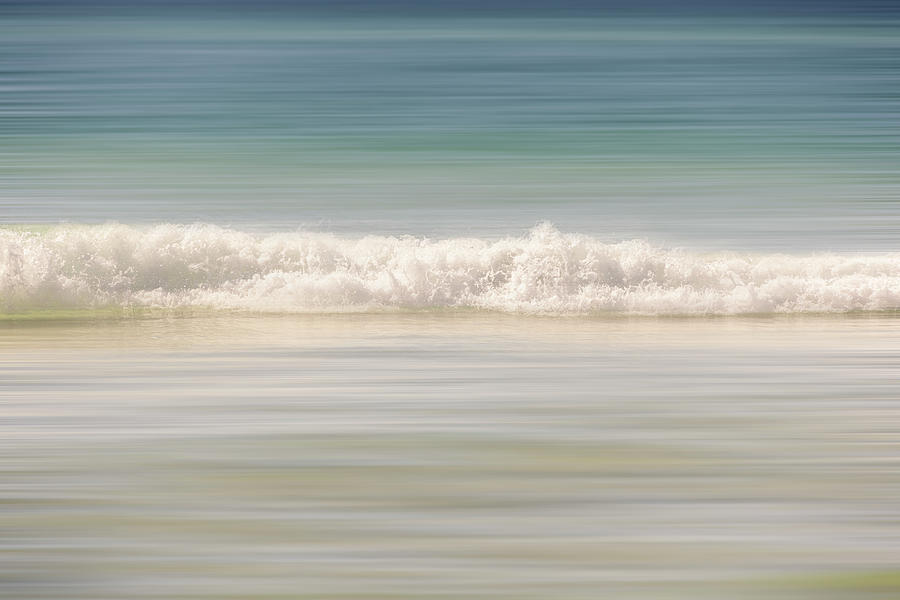 Ocean Waves Abstract Photograph by Patti Deters