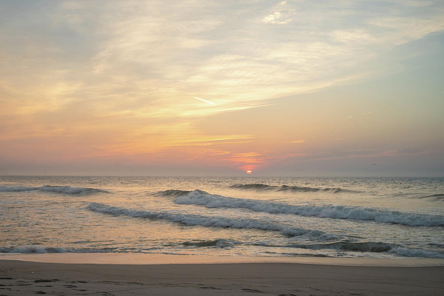 Ocean Waves at Sunrise Photograph by Matthew DeGrushe