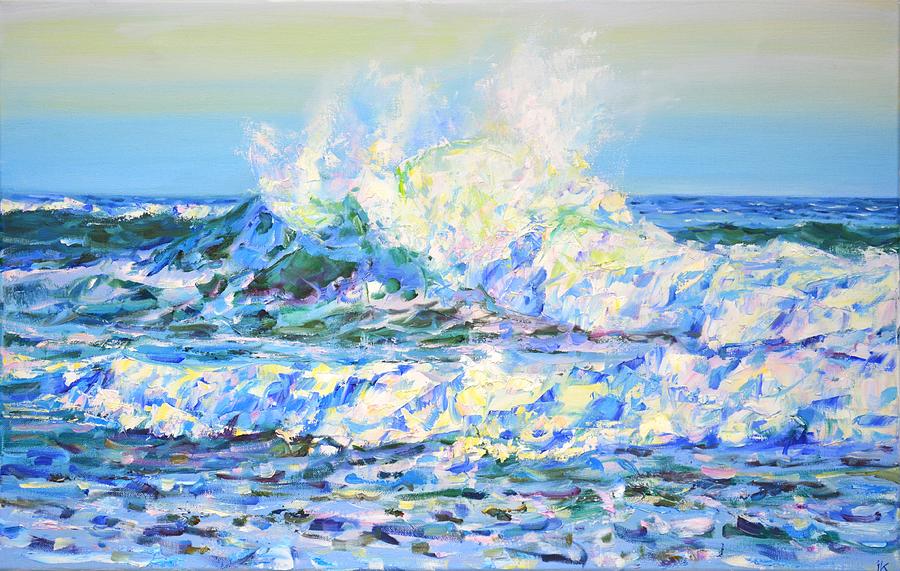 	Ocean wind Painting by Iryna Kastsova