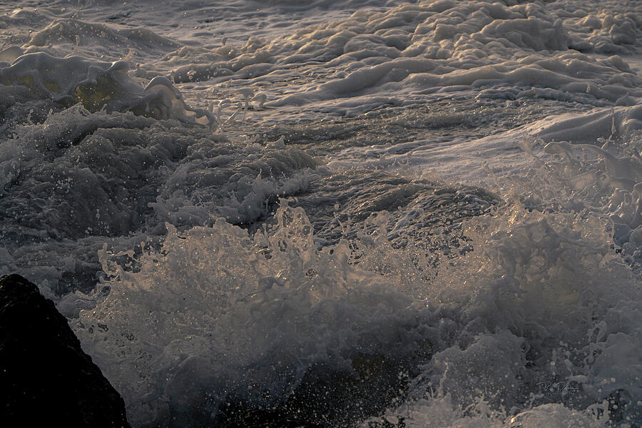 Oceanic  Foam  Splash Photograph by Bill Posner