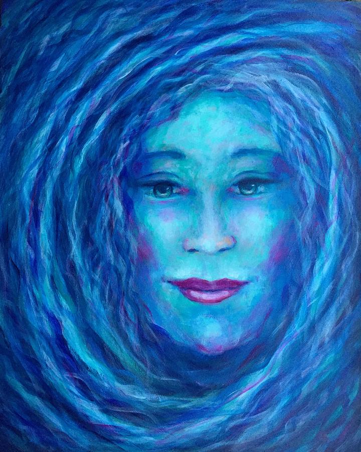 Oceans Daughter Painting by Shannon Grissom