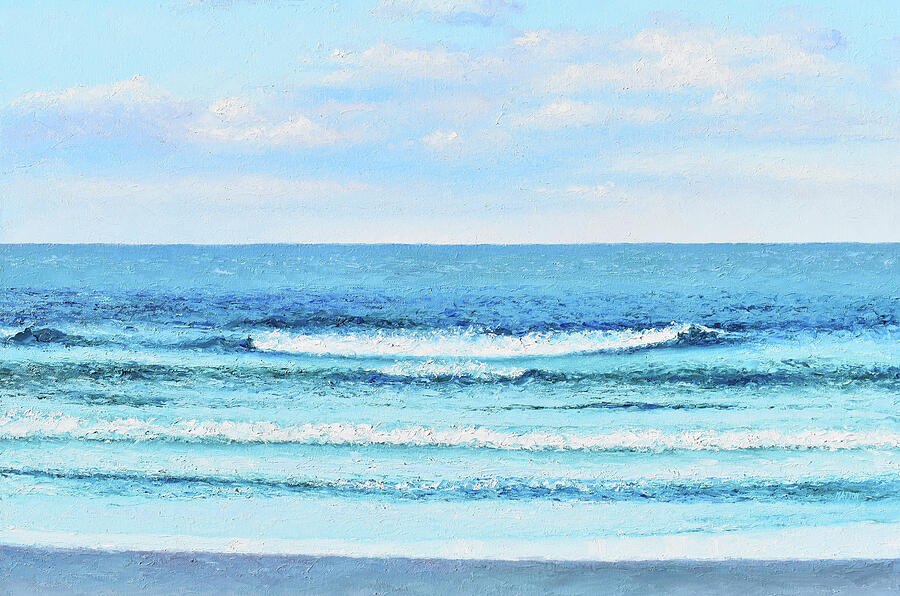 Seascape painting - Oceans Overture Painting by Jan Matson Seascape painting - Oceans Overture Painting by Jan Matson