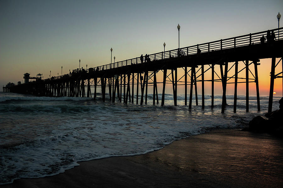 Oceanside Pier Photograph by Unseen Beaches - Fine Art America