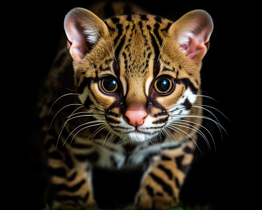 Ocelot thirty-nine Photograph by David Mohn - Fine Art America