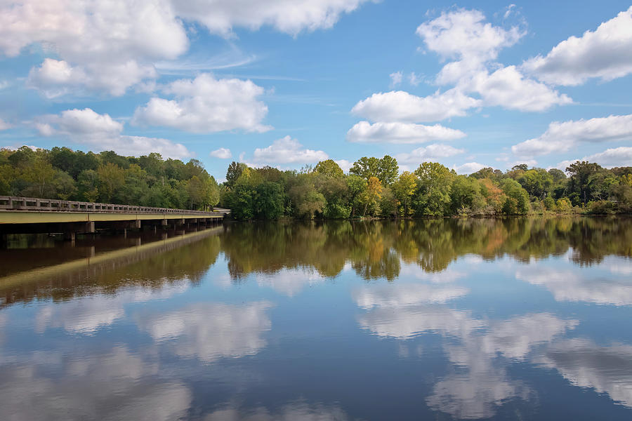 Ocmulgee River Reflections-1 Photograph by John Kirkland