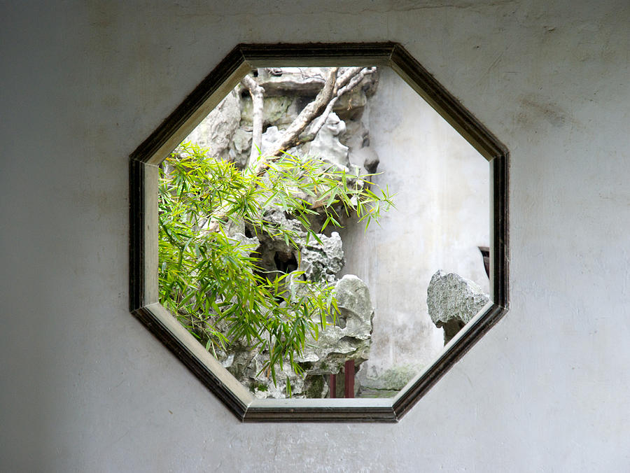 Octagonal window Photograph by Photo by Anneli Torgersen