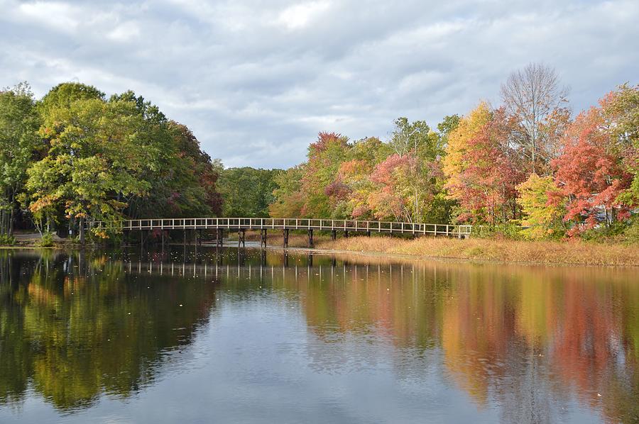 October At The Mill Pond Photograph By Deborah Hochhauser - Fine Art 