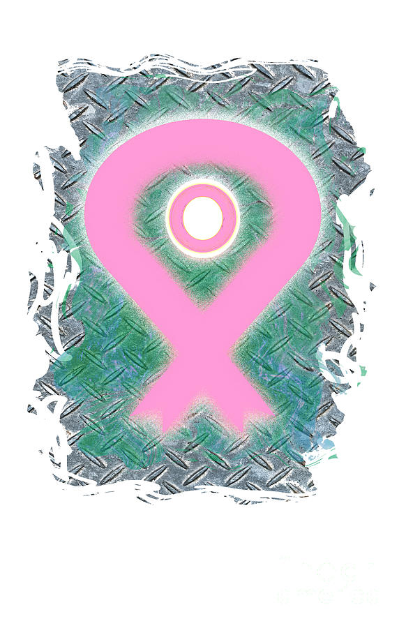 October Breast Cancer Month Digital Art by Delynn Addams