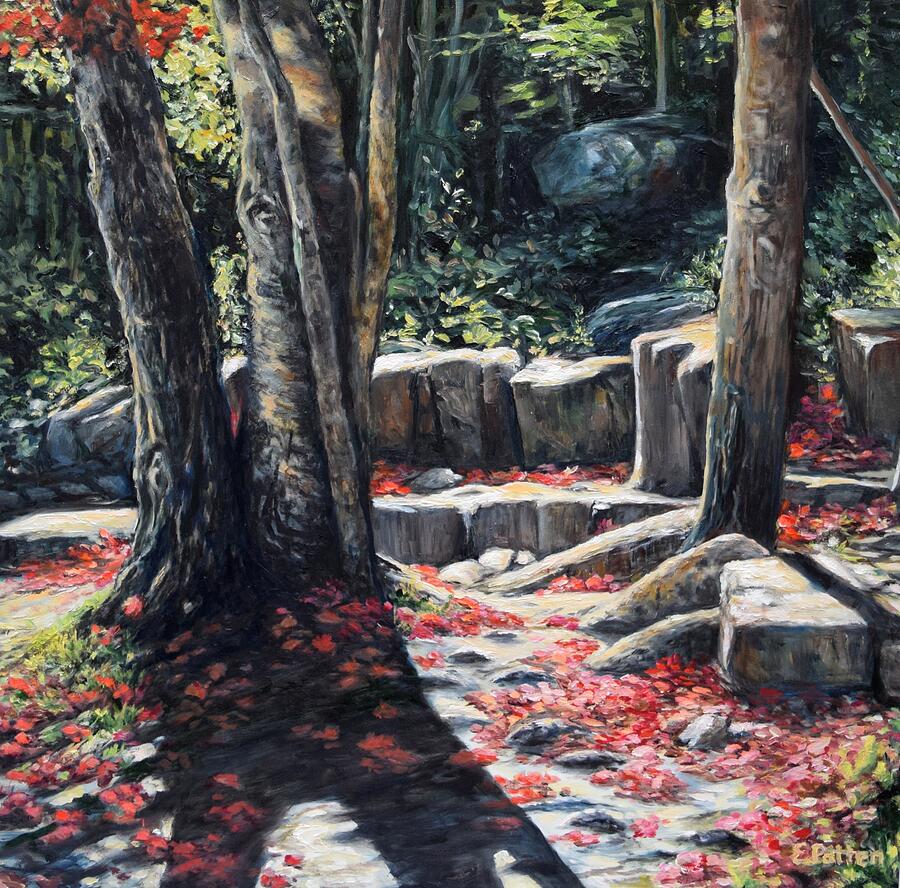 Acadia National Park Painting - October In Acadia by Eileen Patten Oliver