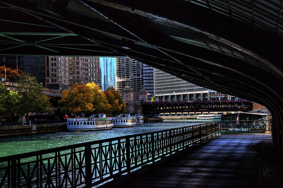 Chicago Photograph - October in Chicago 001 by Lance Vaughn