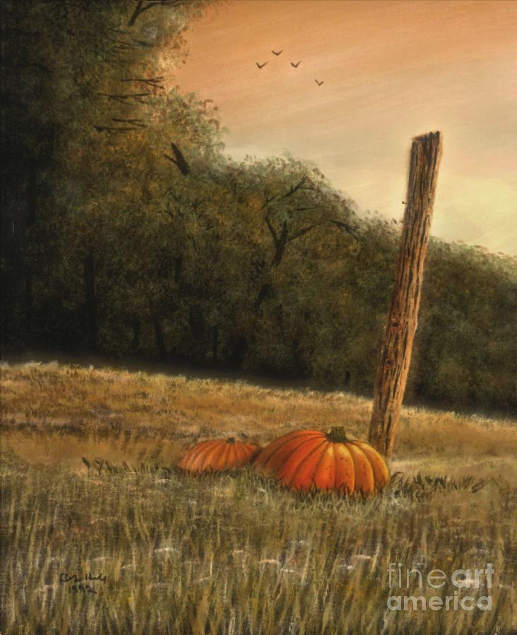 October in the South Painting by Bob Hall