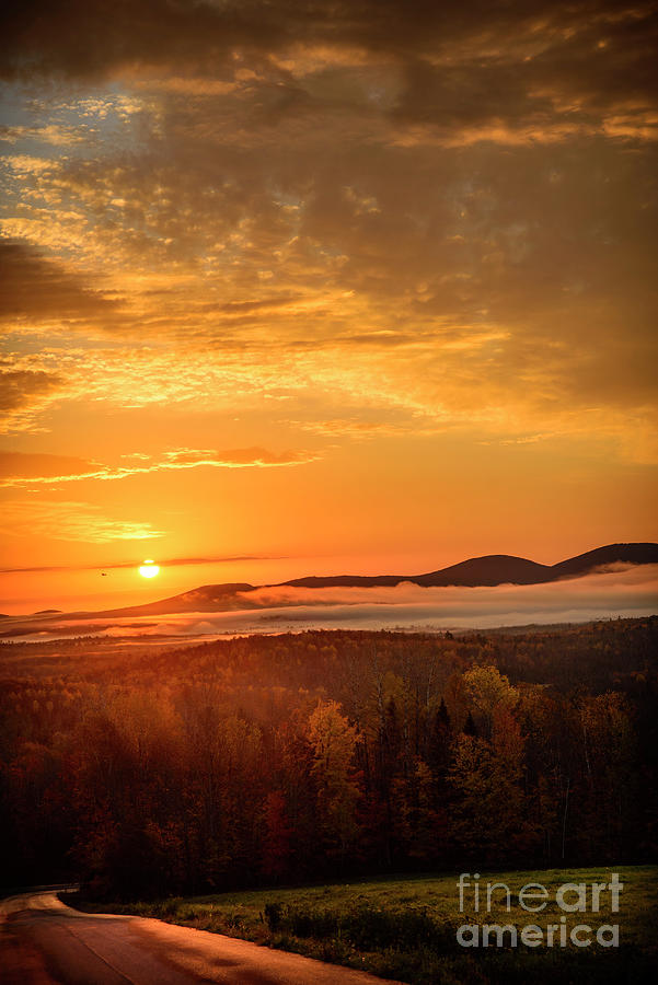 October Sunrise Photograph by Alana Ranney Fine Art America