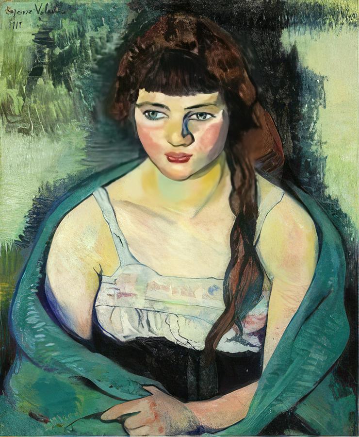 october - Suzanne Valadon Painting by Suzanne Valadon - Fine Art America