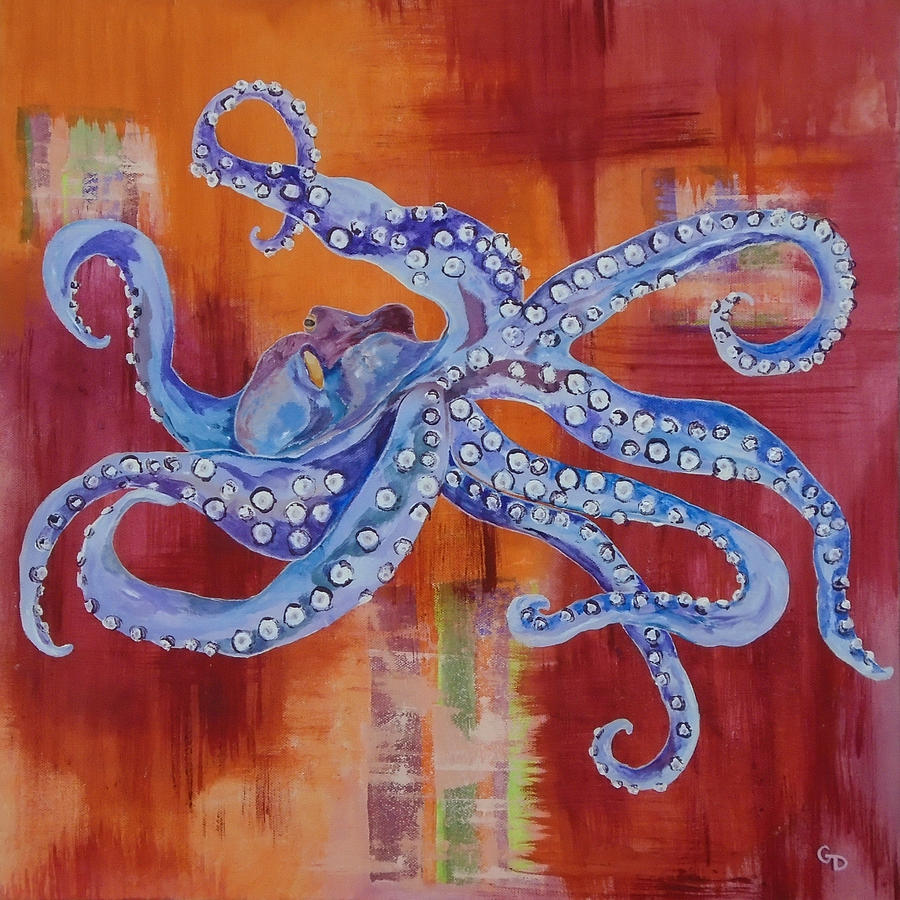 Octopus Painting by Georgia Donovan | Fine Art America