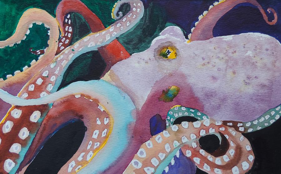 Octopus Painting by Mary Gorman - Fine Art America