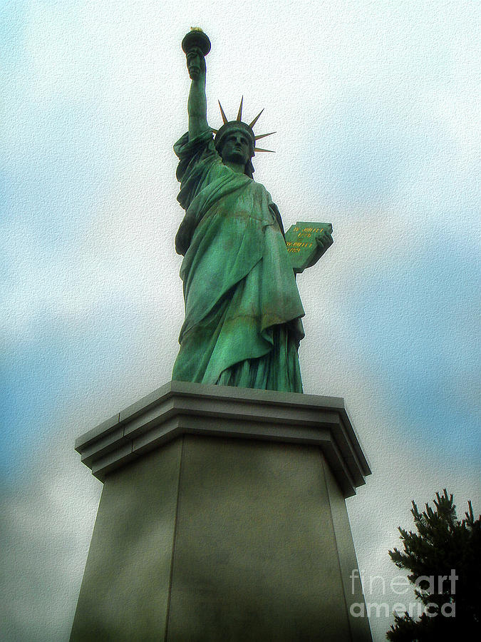 Odaiba Statue of Liberty - Tokyo Photograph by Yvonne Johnstone