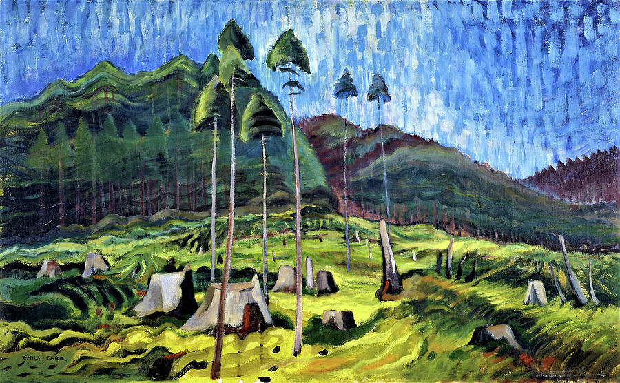 Odds and Ends - Digital Remastered Edition Painting by Emily Carr