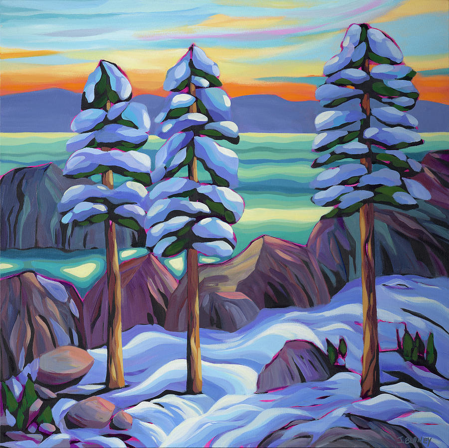 Ode to Winter Painting by Jodie Blaney