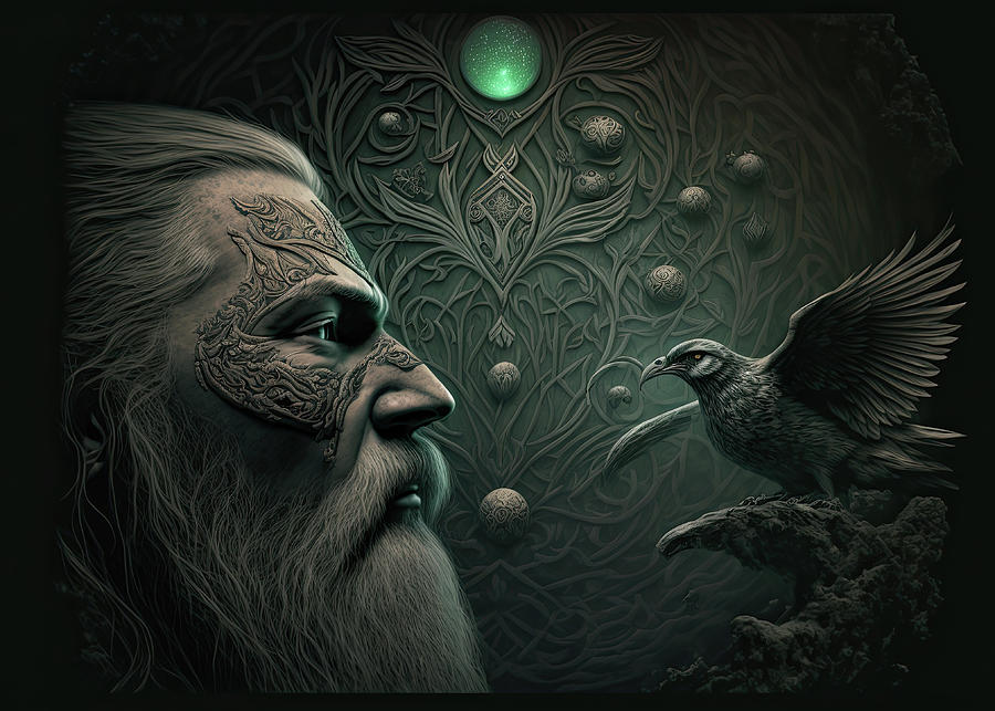 norse wallpaper odin