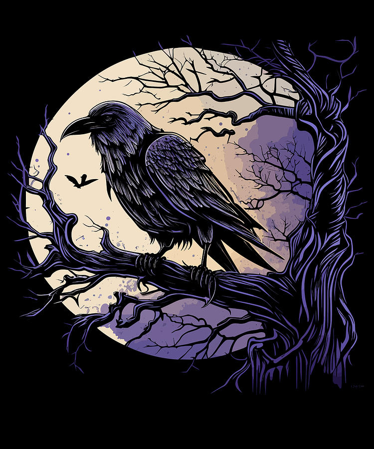 Odins ravens Hugin and Munin Odins eyes Vikings Digital Art by Benjamin ...