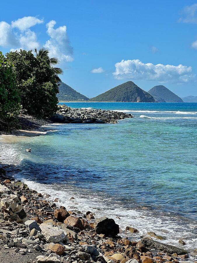 Mountain Photograph - Perfect Beach Day on Tortola by Carla Parris