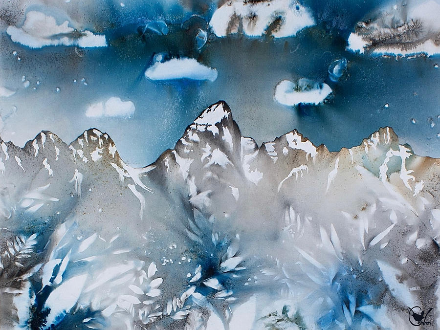 Mountain Mixed Media - Of a Dream by Chelse Wren