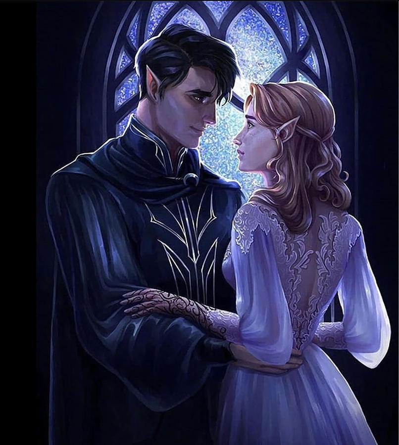 of Acotar Poster Painting by Emily Carrie | Fine Art America