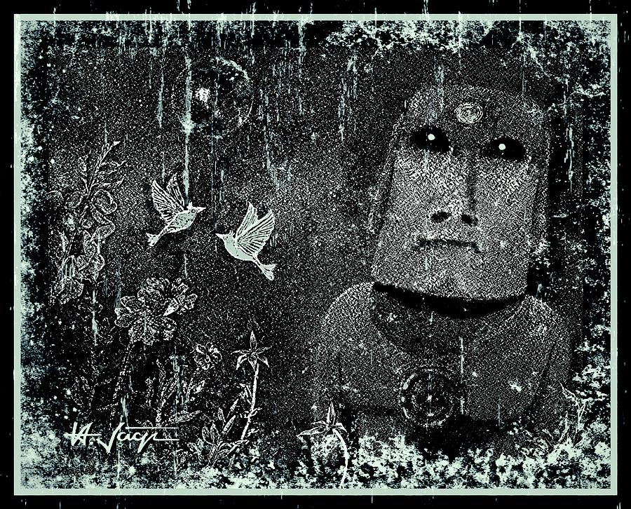 - of forgotten Ancient Times  Mixed Media by Hartmut Jager