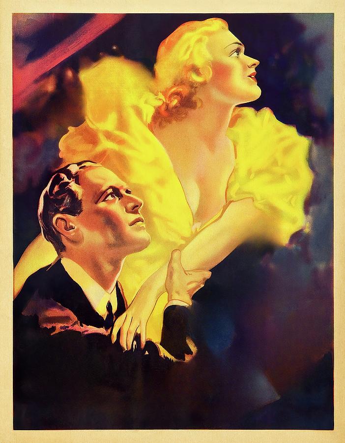 Bette Davis Painting - Of Human Bondage, 1934, movie poster painting by Movie World Posters
