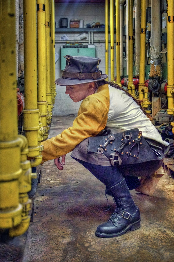 Of Pipes and Steampunk Photograph by Nikolyn McDonald