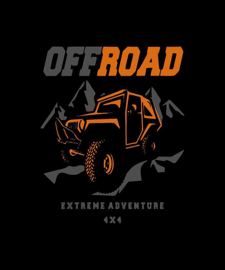 Off Road 4x4 Extreme Adventure Digital Art by Tinh Tran Le Thanh - Fine ...