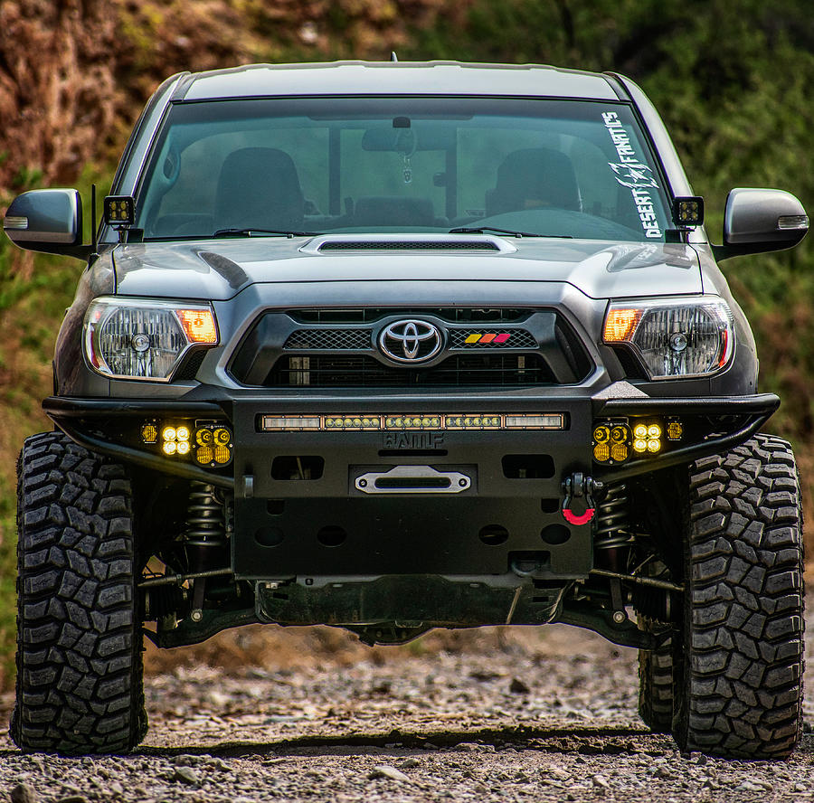 Off-road Toyota Tacoma Photograph by Mark Moran