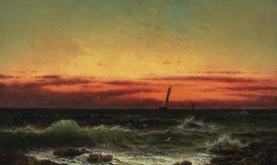 Off Shore After the Storm Painting by Martin Johnson Heade