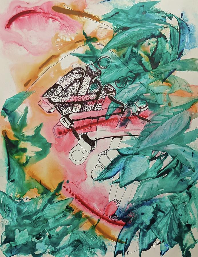 Off Trail Painting by Tammy Nara