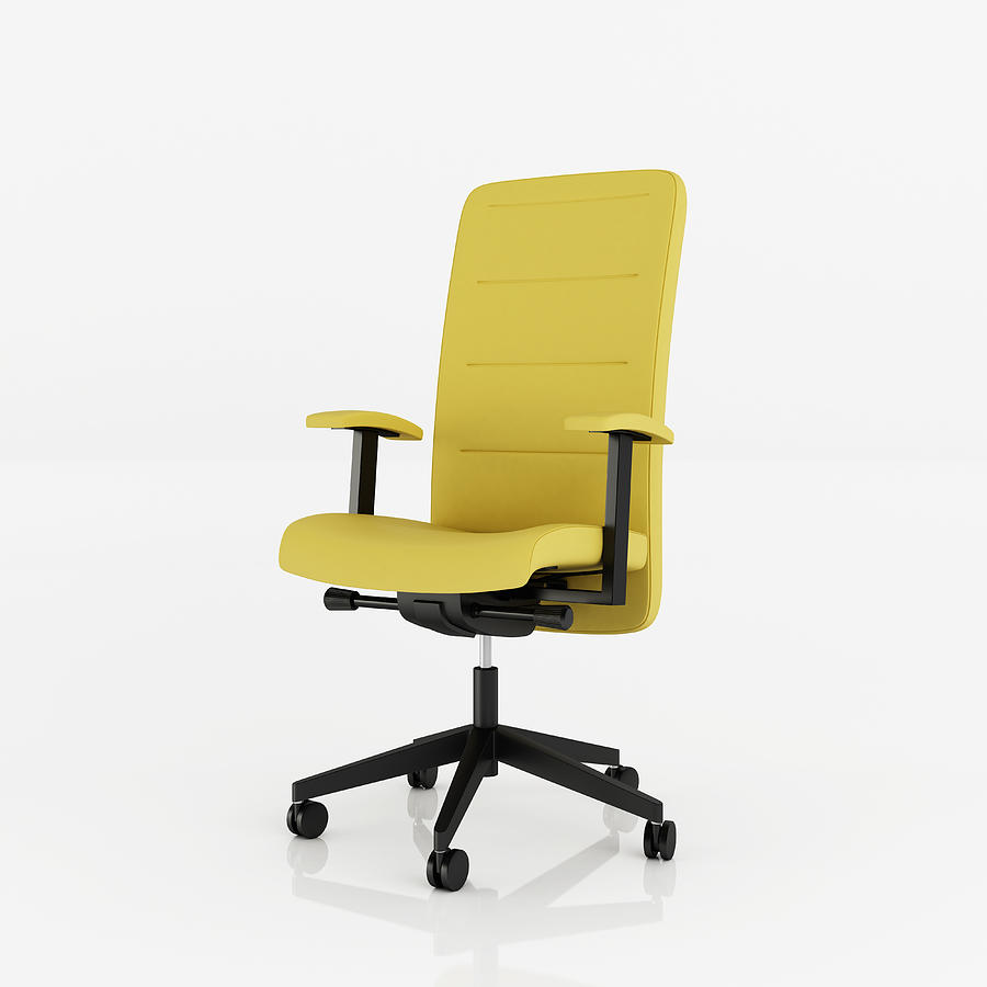 Office Armchair - Clipping path Photograph by Tulcarion