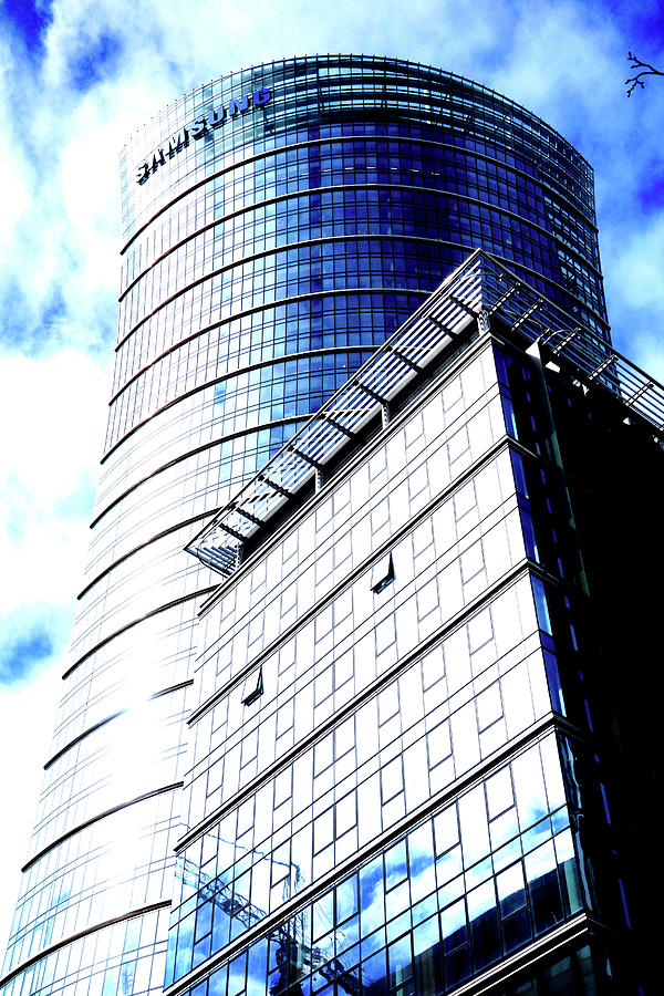 Office Buildings In Warsaw, Poland 6 Photograph by John Siest
