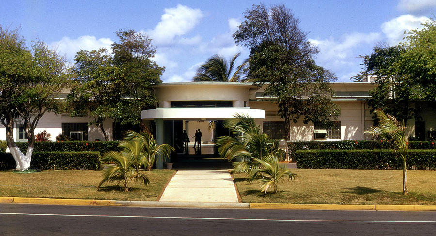 Officers Club, Ramey Air Force Base, Puerto Rico,  in 1965 Photograph by Phil Cardamone