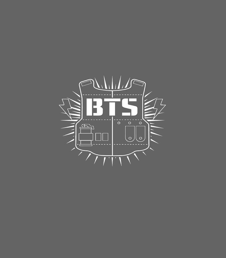 Official BTS Kpop Bangtan Boys Merchandise BTS18 Digital Art by Rhub ...